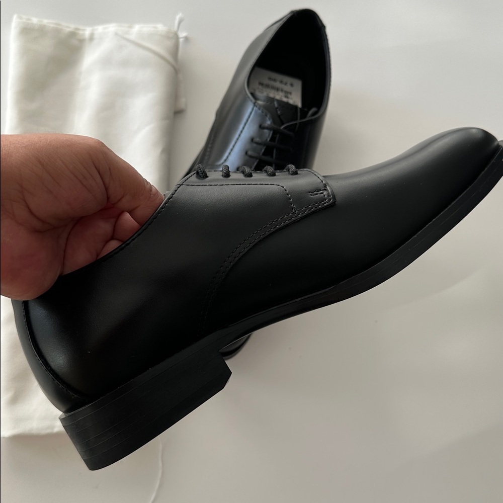 Zara Classic Black Men's Dress Elegant Shoes - Picture 12 of 17